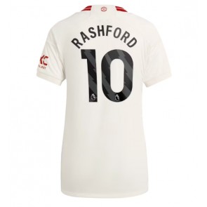 Maillot de foot Manchester United Marcus Rashford #10 Troisième Femmes 2023-24 Manches Courte